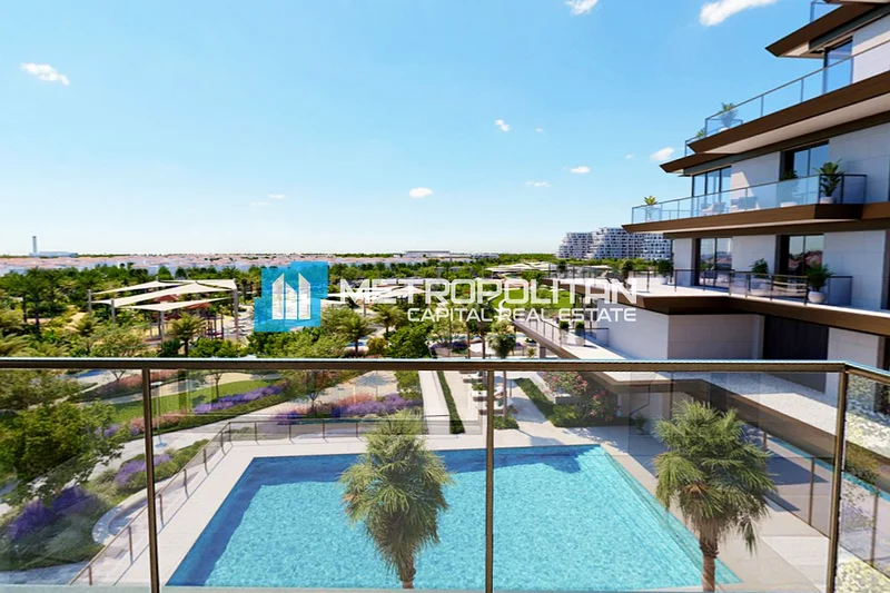 Full Pool View | 1BR+Balcony | High-End Facilities63848272248321110