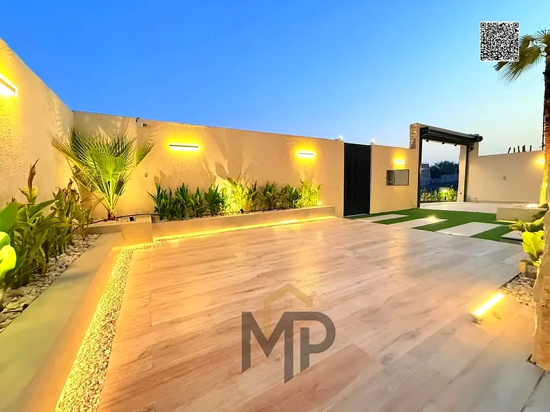 Very luxurious villa with a full stone facade and a very luxurious interior with luxury hotel finishes and large spaces inside.63877279983491113