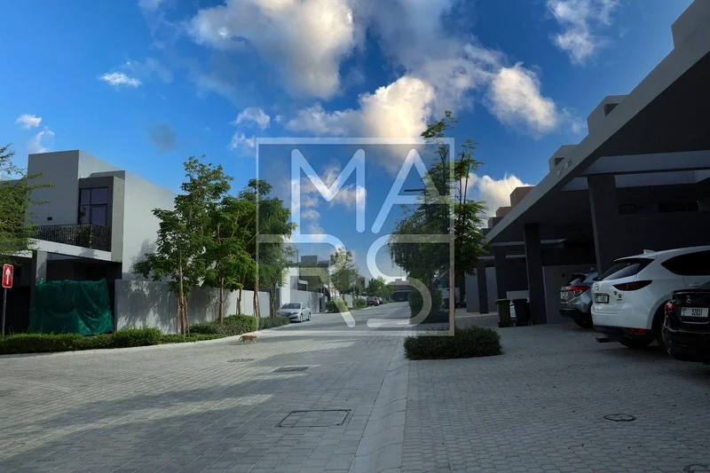 🏡 Corner 3-Bedroom Townhouse for Rent in Sendian, Masaar – AED 130,000/year 🌟63654746647427113