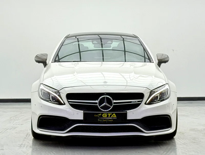 2017 Mercedes-Benz AMG C63s, 1 Year Warranty, 3 Years Service Contract, Agency FSH, GCC63613133772163111