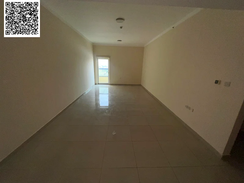 Largest & finest 3BHK apartment for annual rent in Al Jurf 2 Ajman, 1 master, 3 baths, spacious hall with balcony, maid room, open view.63714836659713110