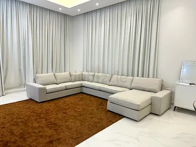 IKEA Kivik U-shaped luxury six seater sofa beige