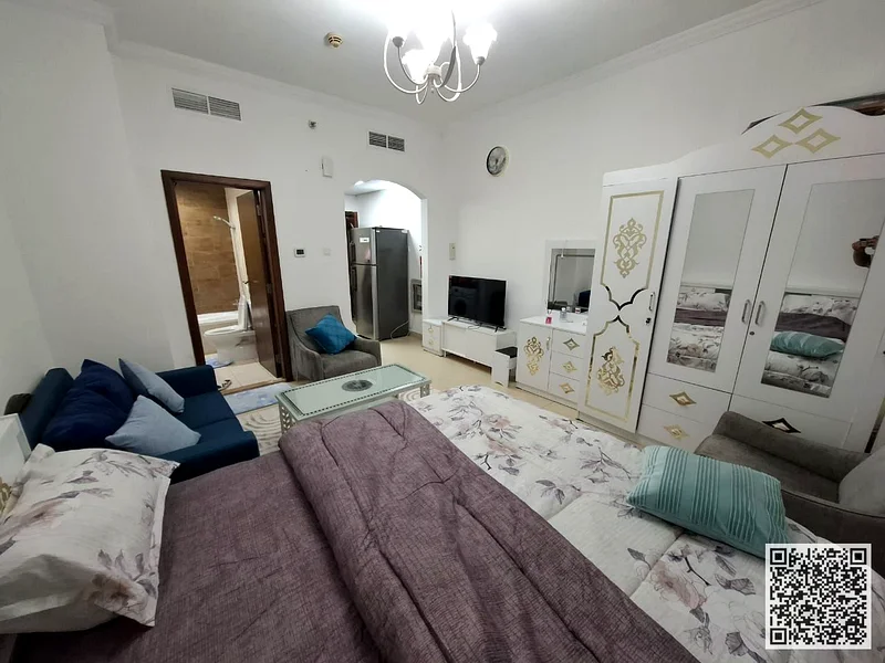 🏡 Top-Class! Brand-New Fully Furnished Studio for Monthly Rent in Al Yasmeen Towers – Al Jurf 2 ✨  🔹 Spacious studio with elegant brand-new furni63837165869315113