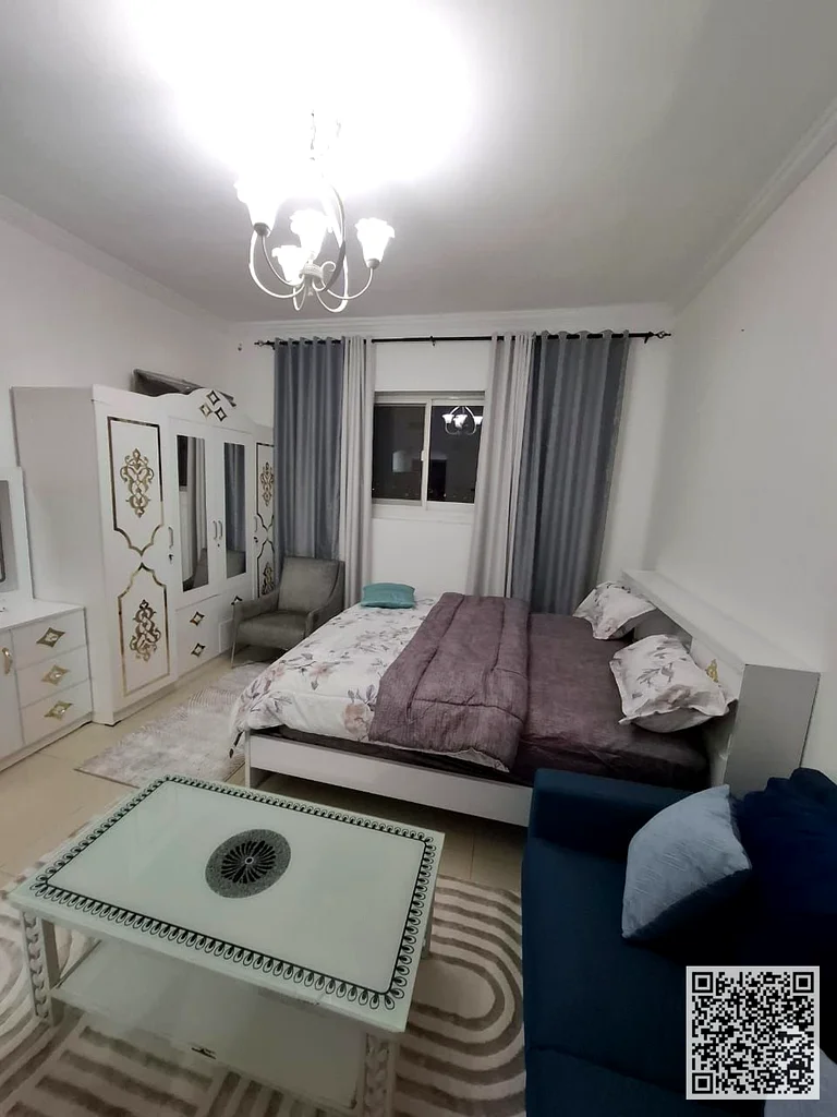 🏡 Top-Class! Brand-New Fully Furnished Studio for Monthly Rent in Al Yasmeen Towers – Al Jurf 2 ✨  🔹 Spacious studio with elegant brand-new furni63837165869315111