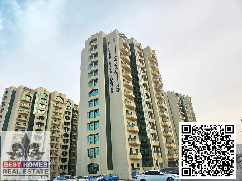 شقة بغرفة نوم واحدة للإيجار | أبراج الرشيدية، عجمان63718950970114110