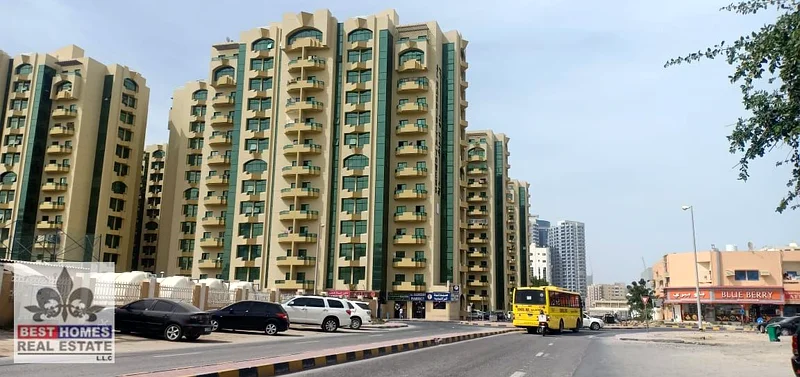 شقة بغرفة نوم واحدة للإيجار | أبراج الرشيدية، عجمان63718950970114113