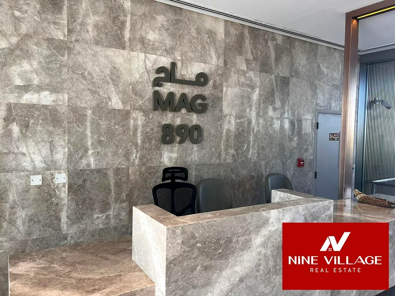 شقة بغرفة نوم واحدة للبيع في ماج 890 | إطلالة جزئية على برج خليفة وفيلا تاون هاوس63997185917185110