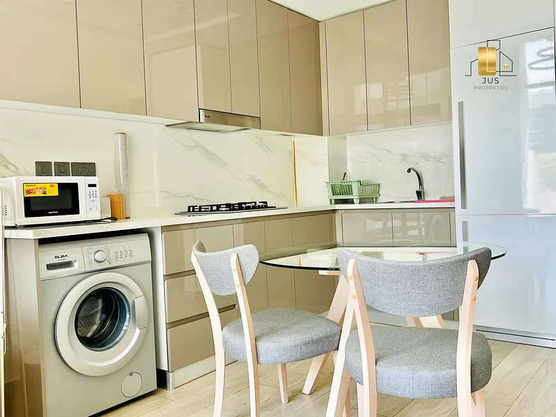 Pool Amenities View | Sunlight Facing | Big Terrace | Brand New Spacious 1BHK | Best Deal Just for AED 85,00063803638969090113
