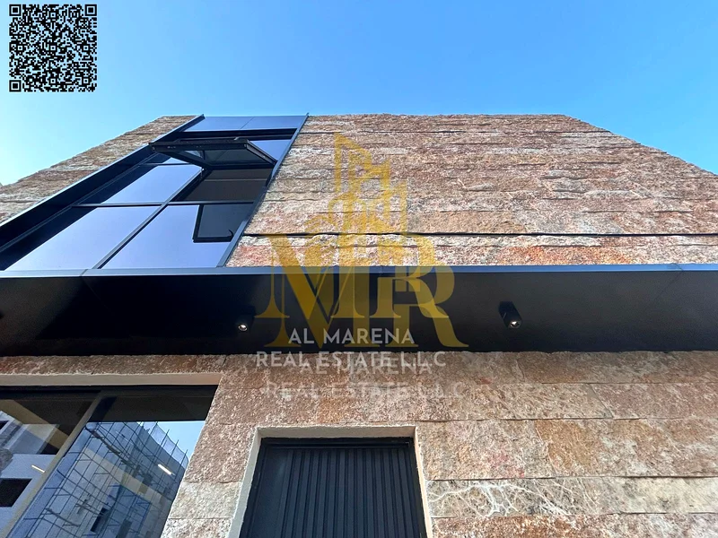 A villa with a price inclusive of registration and ownership fees on the main street, ready for occupancy in the most upscale areas of Ajman. Freehold63882221073154114
