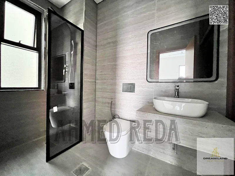 For sale - a luxury villa with a swimming pool in a prime location in Ajman, high-end finishing, modern design, including registration and swimming63904698204289113