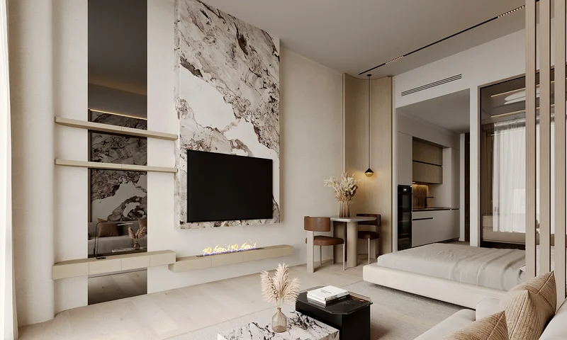 Smart Home| Luxury Studio| Best Deal | Modern Design | Metro Nearby64035857669250110