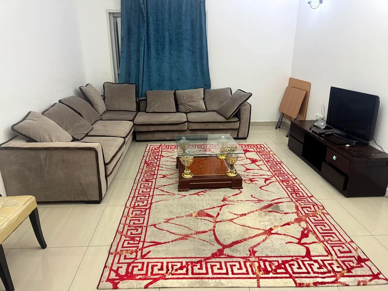 For rent, a room and a hall in Al Taawun, excellent furniture63827763411073112