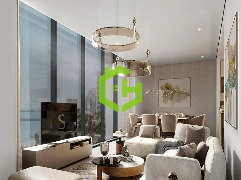 Stunning 1BR | Beachfront Living | Fully Sea View63855361354883113