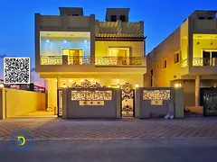 Luxury villa, classic design, for sale in Al Helio 2, distinguished location, 5 rooms, freehold for