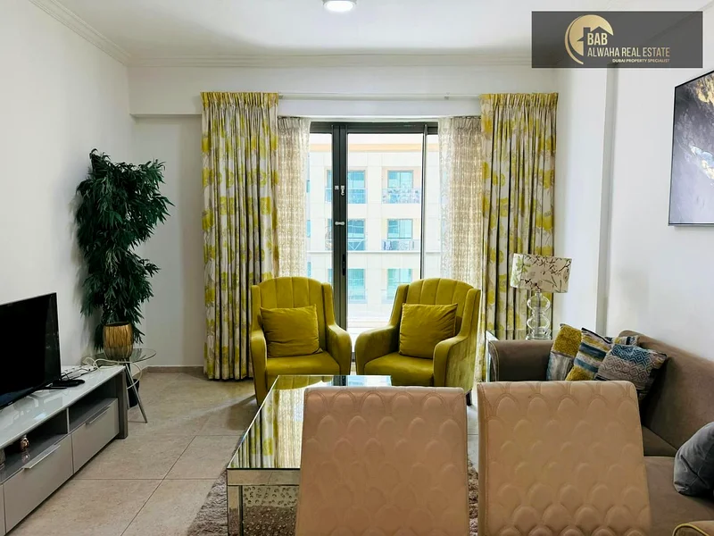 مُفروش بالكامل | شقّة بغرفة نوم واحدة مشرقة63746787663874112
