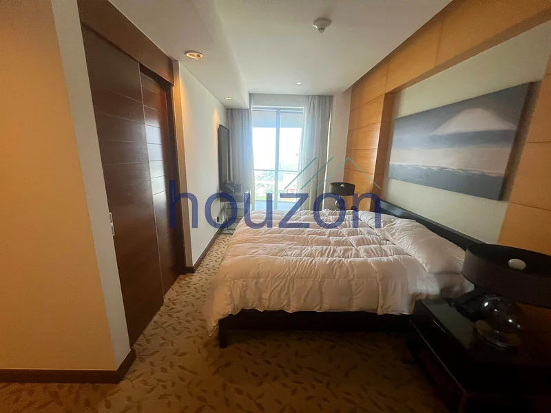 شقة فاخرة من غرفة نوم واحدة | مؤثثة بالكامل | بإطلالة على زعبيل | شاغرة63769347443330114
