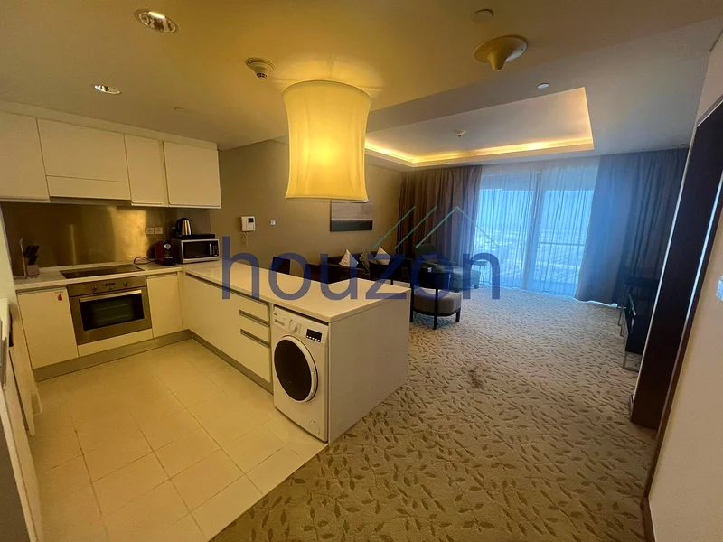شقة فاخرة من غرفة نوم واحدة | مؤثثة بالكامل | بإطلالة على زعبيل | شاغرة63769347443330112
