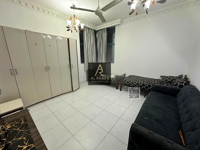 للإيجار السنوي 3 غرف نوم، صالة، 4 حمامات، وشرفتين حي الرشيدية، أبراج فالكون63718855493505114