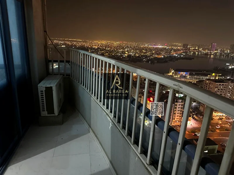 للإيجار السنوي 3 غرف نوم، صالة، 4 حمامات، وشرفتين حي الرشيدية، أبراج فالكون63718855493505113