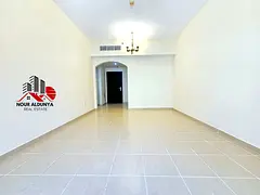 12 CHEQUES - SPACIOUS 1BHK WITH BALCONY RENT 48K - FAMILY BUILDING - OPEN VIEW - CAR PARKING FREE- C