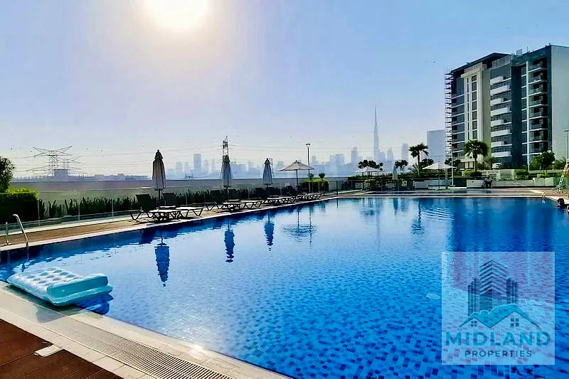 Nice & Huge | Studio for Rent | Azizi Riviera 1 | Road & Park View63803100050563110