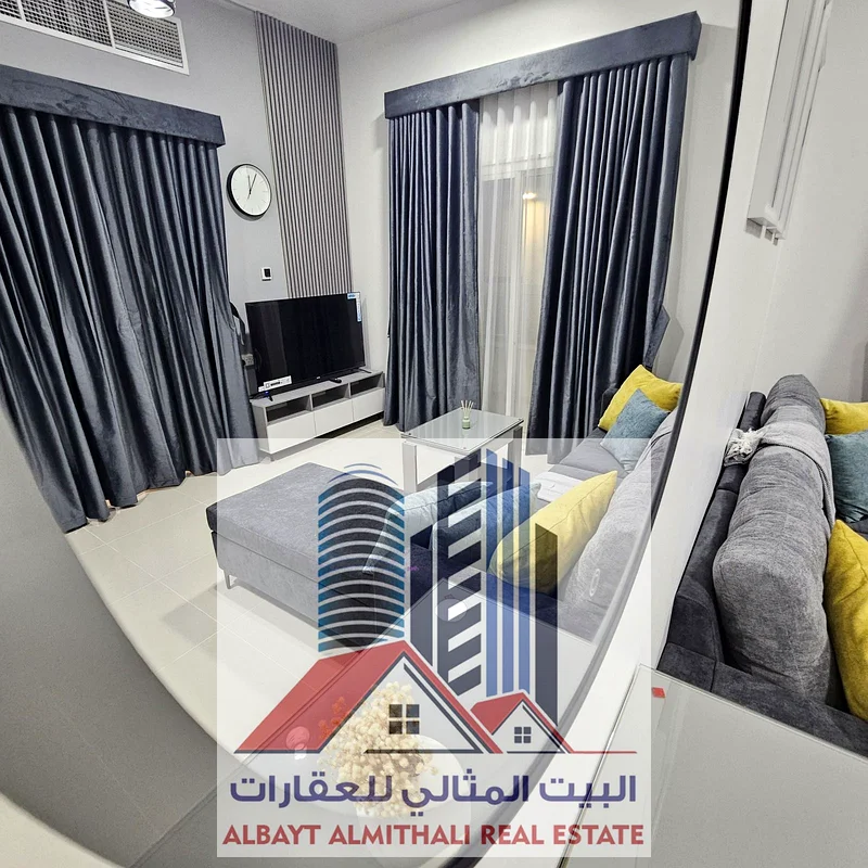 للإيجار – شقة جديدة بالكامل بغرفة نوم واحدة في الجرف 2، عجمان ✨63714836666113113