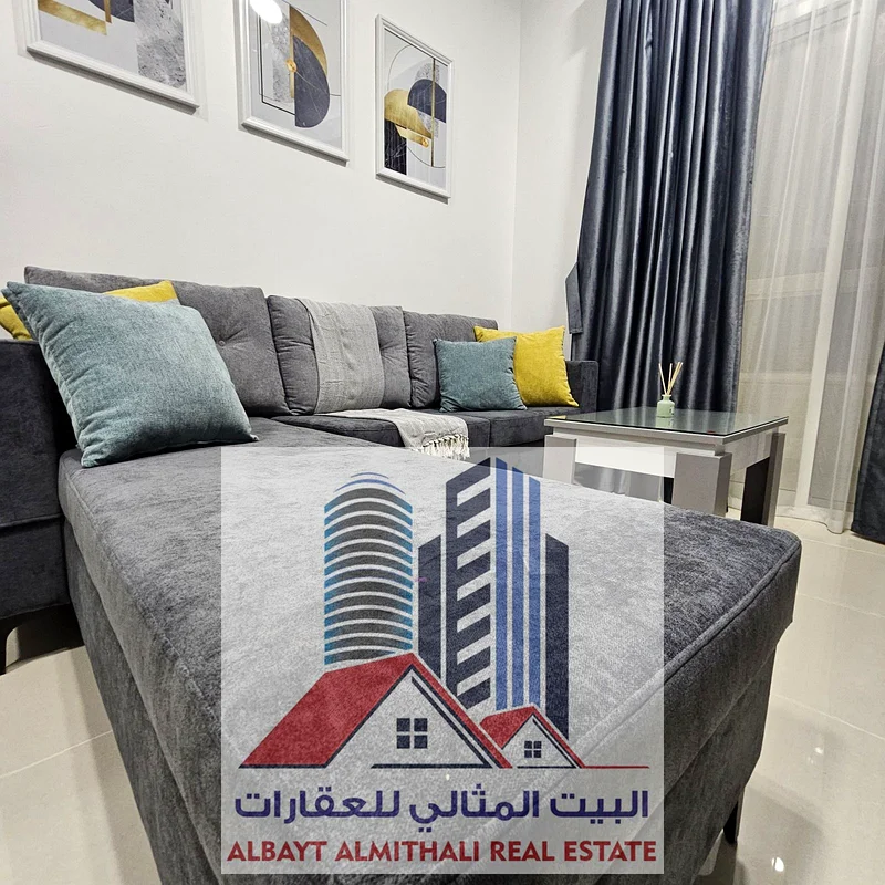 للإيجار – شقة جديدة بالكامل بغرفة نوم واحدة في الجرف 2، عجمان ✨63714836666113114