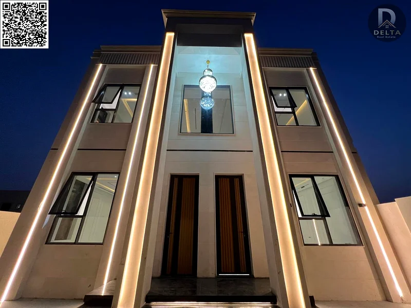 🏡 Classic all-stone villa for sale - corner 📍 Ajman - Al Helio 2 | Strategic and distinguished location63905218369155112