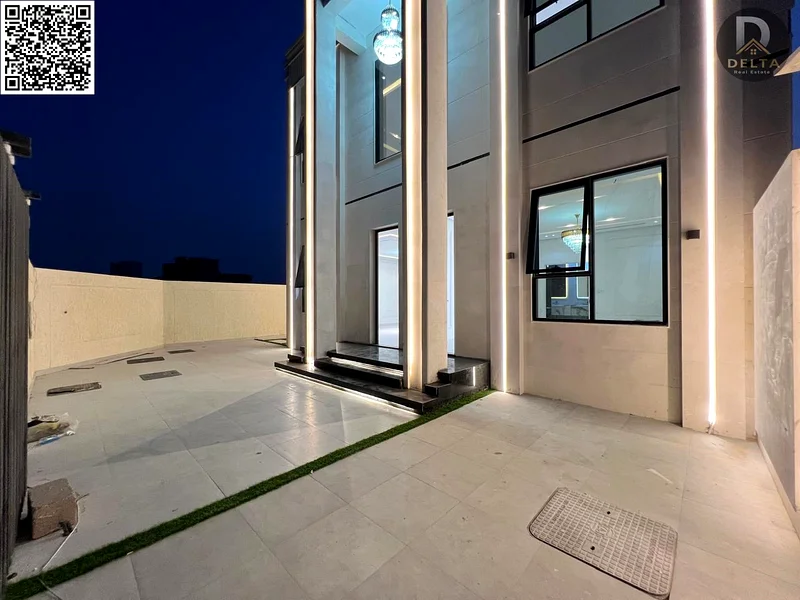 🏡 Classic all-stone villa for sale - corner 📍 Ajman - Al Helio 2 | Strategic and distinguished location63905218369155114