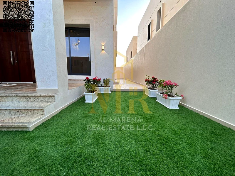 Turnkey villa with all-inclusive price, including furniture, on the main street, ready to move in, in the most upscale areas of Ajman, freehold for al63904697864706112
