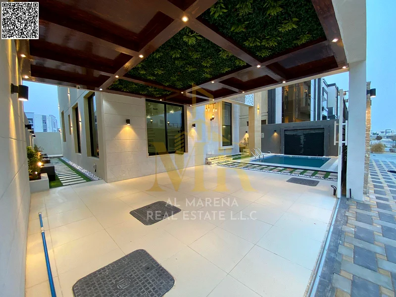 A villa with an all-inclusive price, including electricity, water and air conditioning fees, on the main street, ready for occupancy in the most upsca63905218309123113