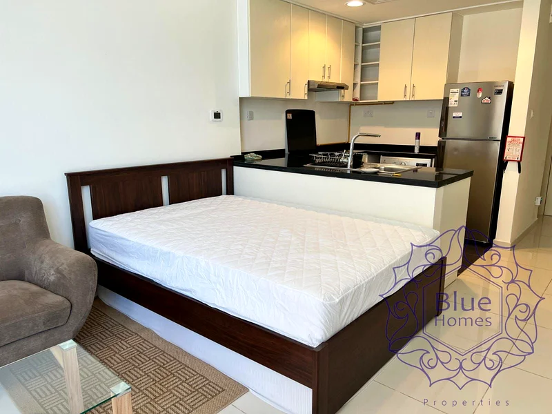 Stunning Furnished Studio Apartment || Spacious Balcony || Rent 55k63739071713409110