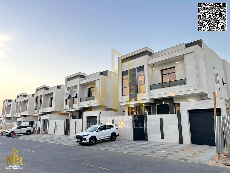 Directly from the owner, a two-story villa in Al Bahia, central air conditioning, freehold for all nationalities. The price includes air conditioners.63882118911490110