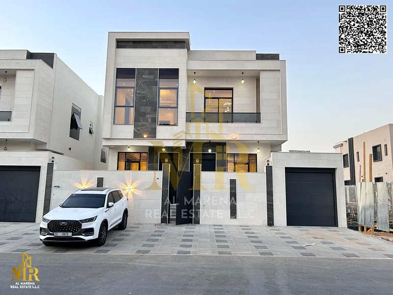 Directly from the owner, a two-story villa in Al Bahia, central air conditioning, freehold for all nationalities. The price includes air conditioners.63882118911490111
