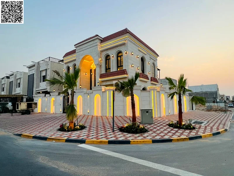 For sale, a corner villa at an excellent price, negotiable, with a large courtyard, freehold for all nationalities63905218359810110