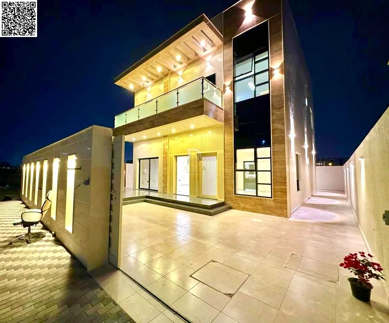 فيلا فاخرة للبيع في الهيلو 1 - عجمان 🏡 تتكون من 3 غرف نوم، مجلس وصالة، وموقع مميز قرب جميع الخدمات 🛒🏫63892909265153113