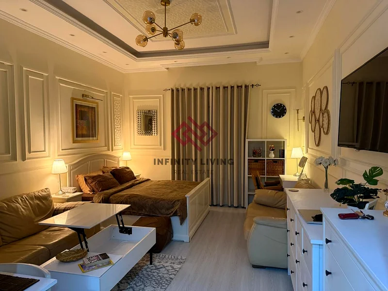 شقة بتصميم استوديو مفروشة بالكامل للإيجار | موقع متميز | جاهزة للانتقال فورًا63730891825411114