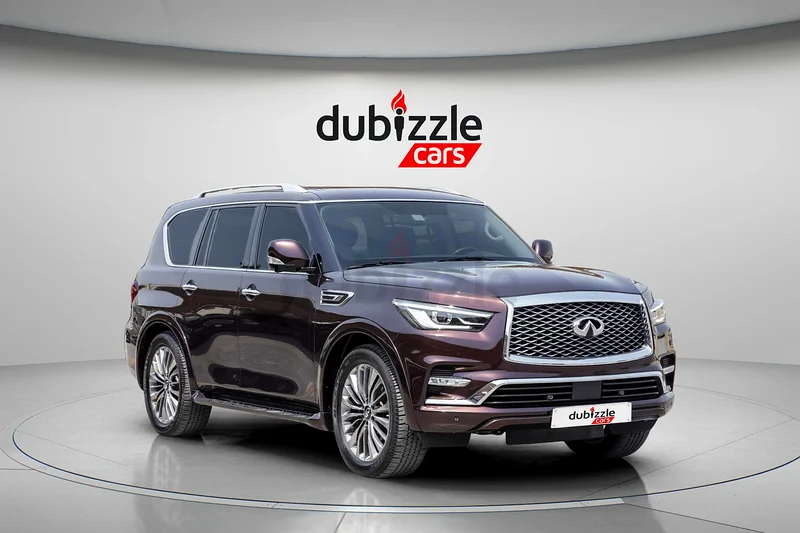 1277 درهم/شهريًا | إنفيني QX80 7S فاخرة 2018 | مواصفات خليجية | رقم المرجع#32920063612060067714110