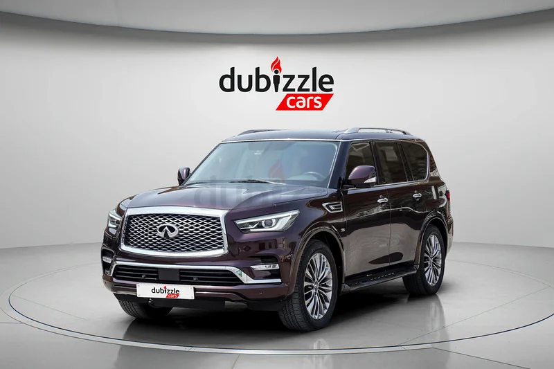 1277 درهم/شهريًا | إنفيني QX80 7S فاخرة 2018 | مواصفات خليجية | رقم المرجع#32920063612060067714112