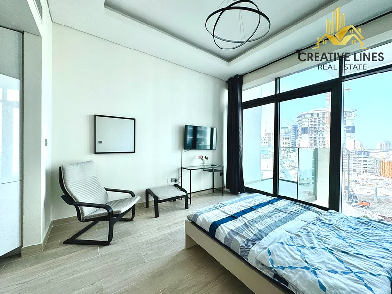 Spacious Studio Apartment in Farhad Azizi Residence | AED 55K | 1 Cheque63740206835458114