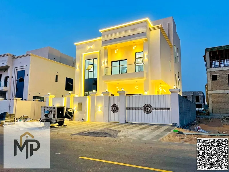 For sale: Modern villa, including registration fees, air conditioning, electricity and water, directly next to the mosque, with very luxurious finishe63905218074499112