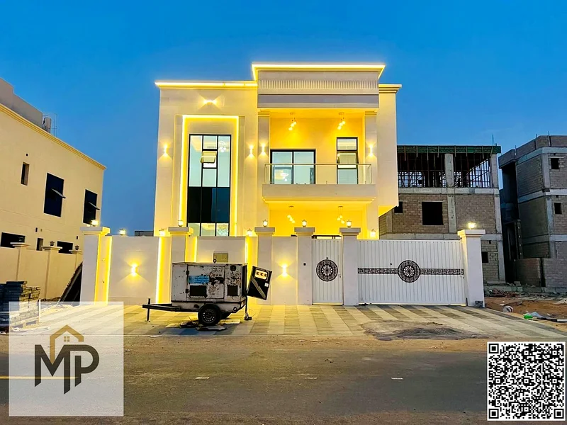 For sale: Modern villa, including registration fees, air conditioning, electricity and water, directly next to the mosque, with very luxurious finishe63905218074499110