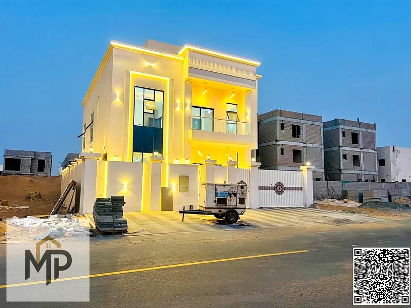 For sale: Modern villa, including registration fees, air conditioning, electricity and water, directly next to the mosque, with very luxurious finishe63905218074499111