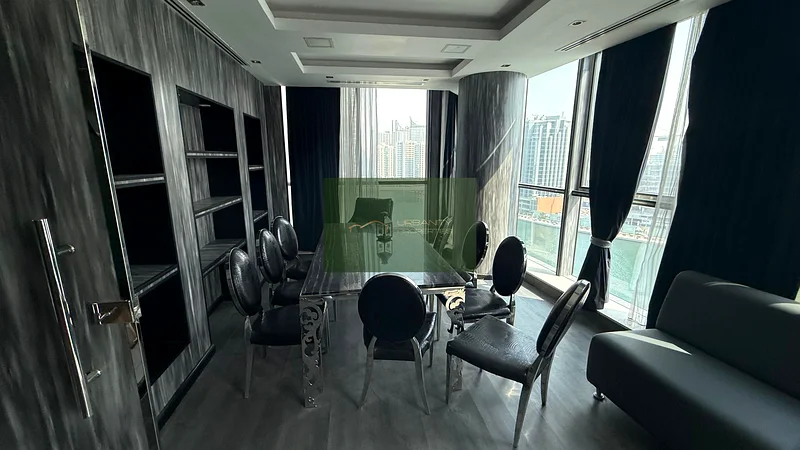Furnished Office with Partition | Full Lake View | Lake Central63618603514369111