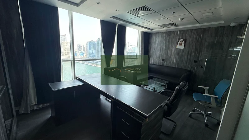 Furnished Office with Partition | Full Lake View | Lake Central63618603514369113