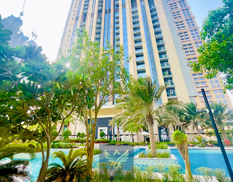 High Floor | Pool View | Semi Furnished 2 BHK+ Store Room | Vacant | Top Notch Aminities63794529278209113