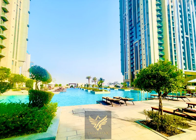 High Floor | Pool View | Semi Furnished 2 BHK+ Store Room | Vacant | Top Notch Aminities63794529278209112