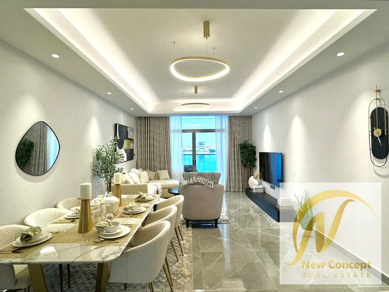 Creek Project – Where Luxury Meets Lifestyle 🌟  3-Bedroom Apartment | Spacious Living Room | 3 Bathrooms | Panoramic Views of Ajman Creek & the City63874685538049110