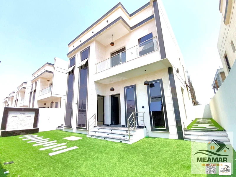 An exceptional opportunity to own a luxurious villa in Al Helio 2, Ajman, with a modern design and spacious area near Al Zahia Hypermarket and opposit63904570347650111