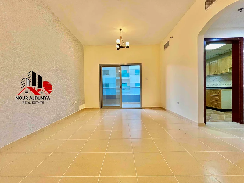 12 CHEQUES - SPACIOUS 1BHK WITH BALCONY REBT 45K - FAMILY BUILDING - OPEN VIEW - CAR PARKING FREE- CLOSE TO NMC HOSPITAL63757164787330111